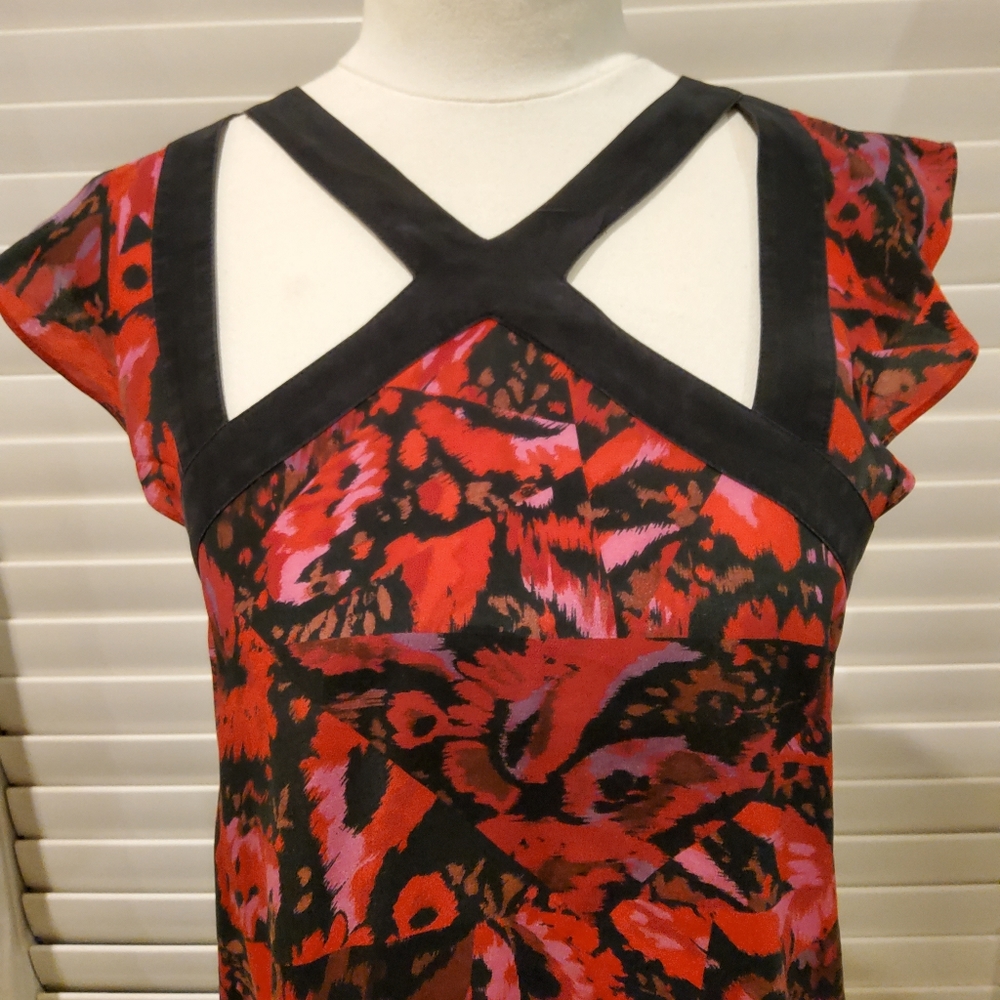 Sass and Bide 100% Silk 'Back To The Start' Floral Top - 12 - New - Picture 4 of 6